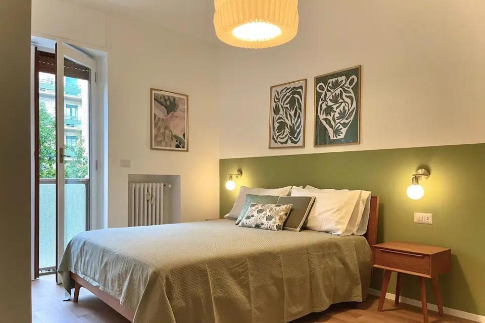 Luxury 2 Bedroom Apartament, Close To San Siro, Fiera And 10 Min Metro To Duomo 米兰 外观 照片